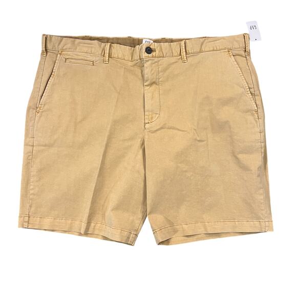NWT GAP Men's Tan 10in Casual Shorts - SIZE 42 - Picture 1 of 10